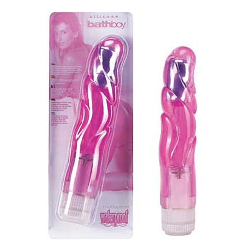 Seven Creations Silicone Bathboy δονητής, ροζ 21 εκ.