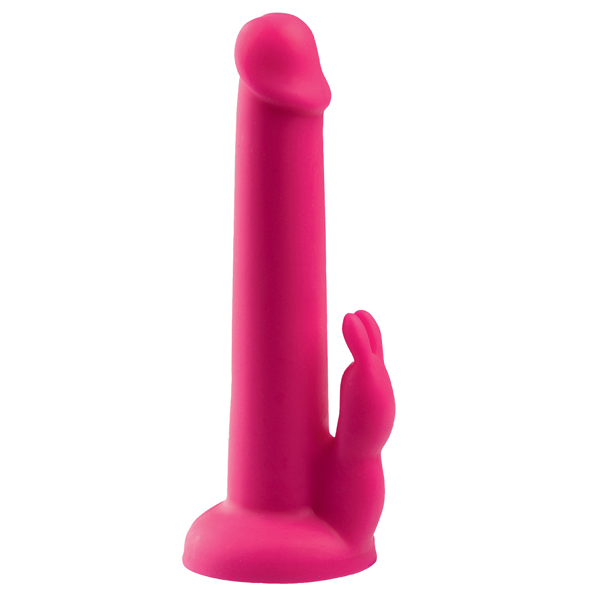 Minds of Love Rabbit Silicone Dildo, ροζ 21 εκ.