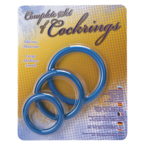 Complete Silicone Set of Cockrings